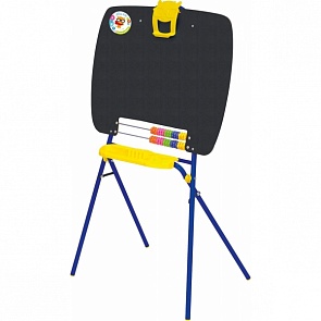 Детский мольберт со счетами, односторонний (Ника, М АССОРТИМЕНТsim)